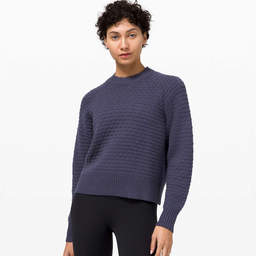 Lululemon • Texture Play Crew Sweater